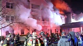 Fire Sweeps Through Vacant Elmont, NY, Senior Center | Firehouse