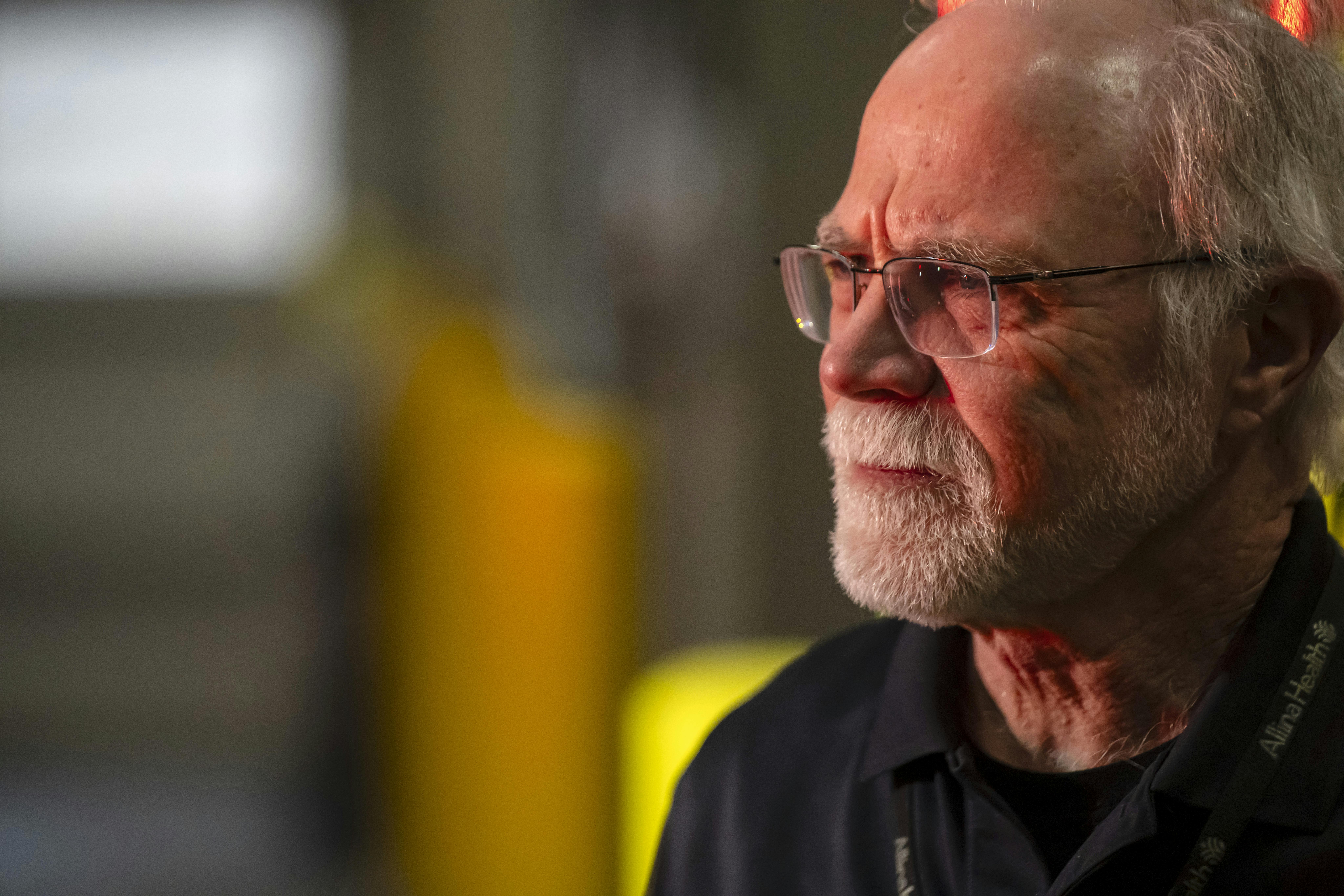 Russell Myers, chaplain for Allina Health Emergency Medical Services, supported crews for 31 years.