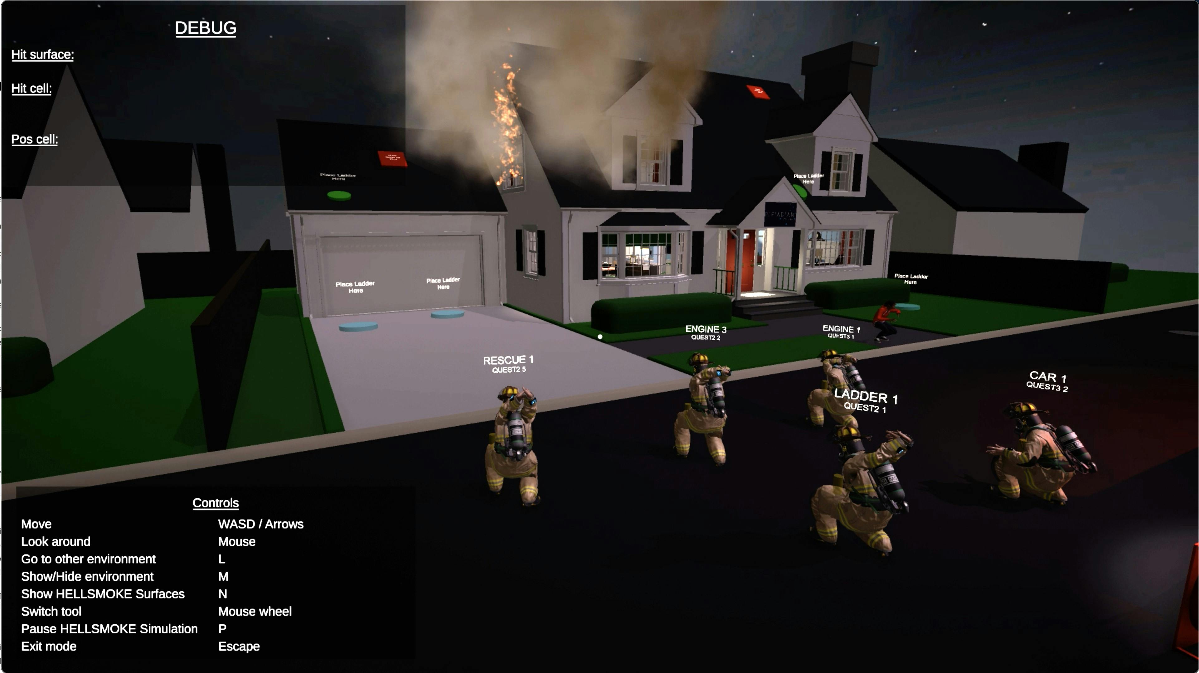 Immersing students in a simulation that imitates a real-life environment allows them to use visual cues to make fireground decisions and communicate orders.