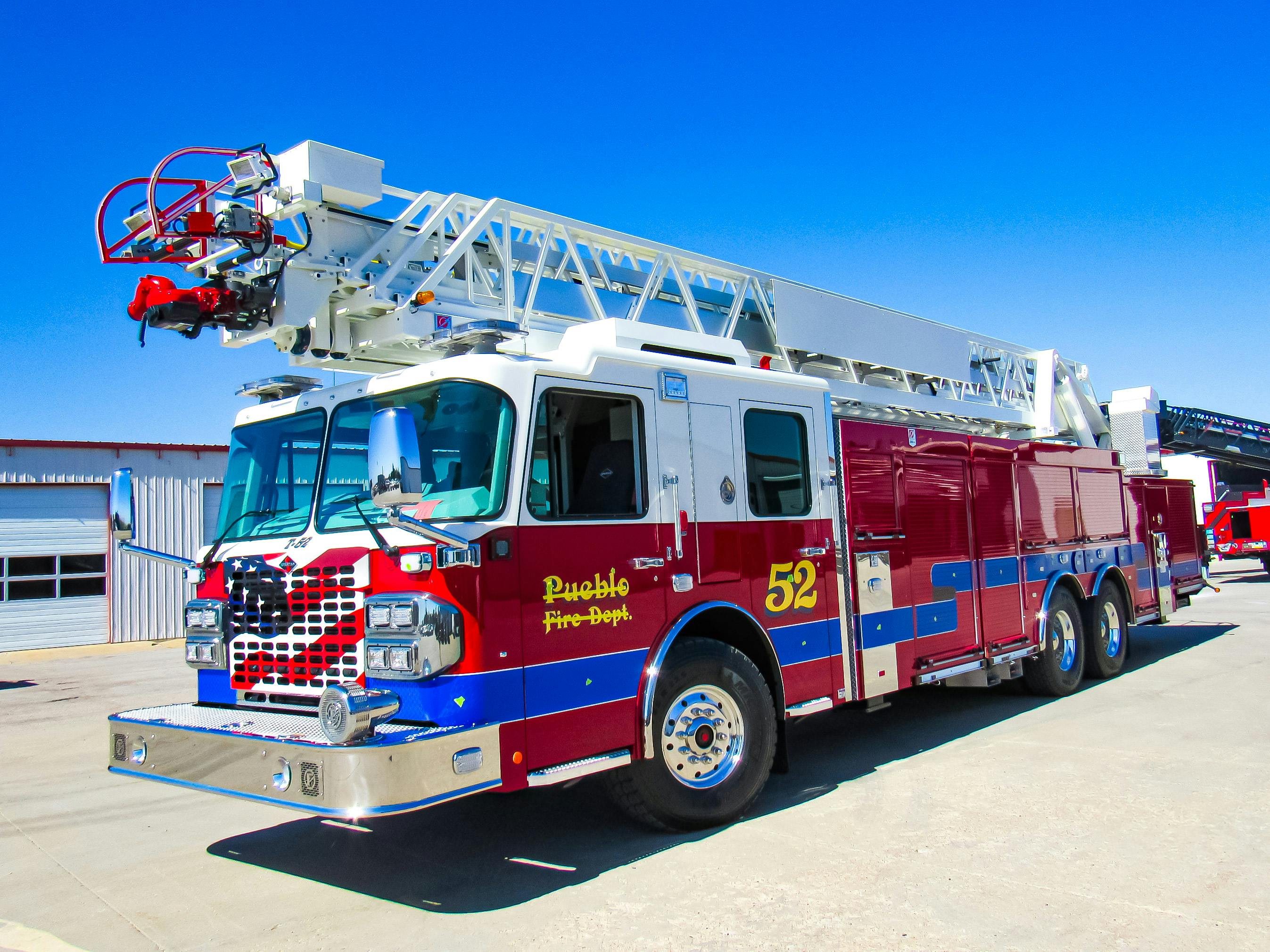 The Smeal 125&rsquo; Rear Mount Aerial was sold by Smeal dealer Mile-Hi Fire Apparatus, Inc.