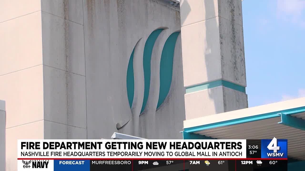 Nashville Fire Department Moves into Mall During Construction