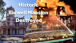 Arson Fire at Bidwell Mansion Arson Fire at Bidwell Mansion