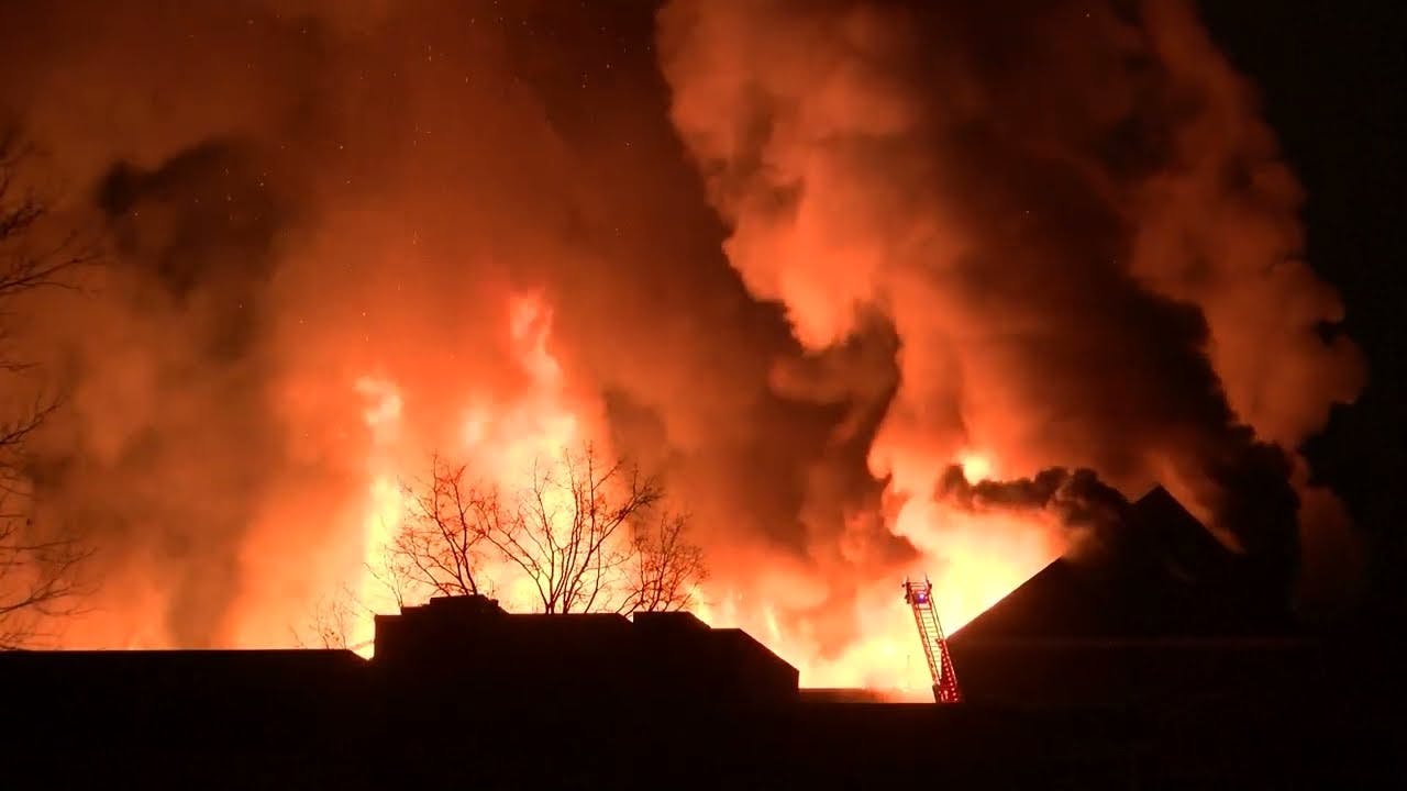 Large fire breaks out on former campus of Virginia Intermont College