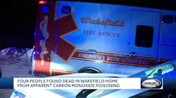 Four found dead from suspected carbon monoxide poisoning