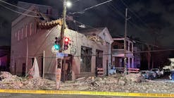 Vacant New Orleans Building Collapses Vacant New Orleans Building Collapses