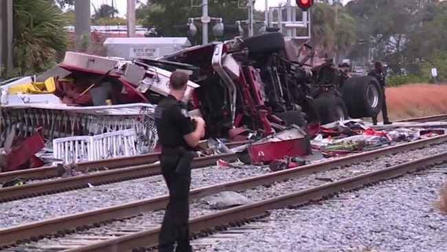 Delray Beach Fire Chief Calls for Improvements Following Ladder Truck, Train Crash