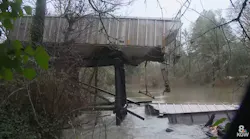 Train Trestle Collapses in Corvallis