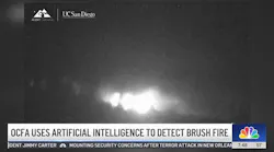 OCFA uses AI to detect brush fire
