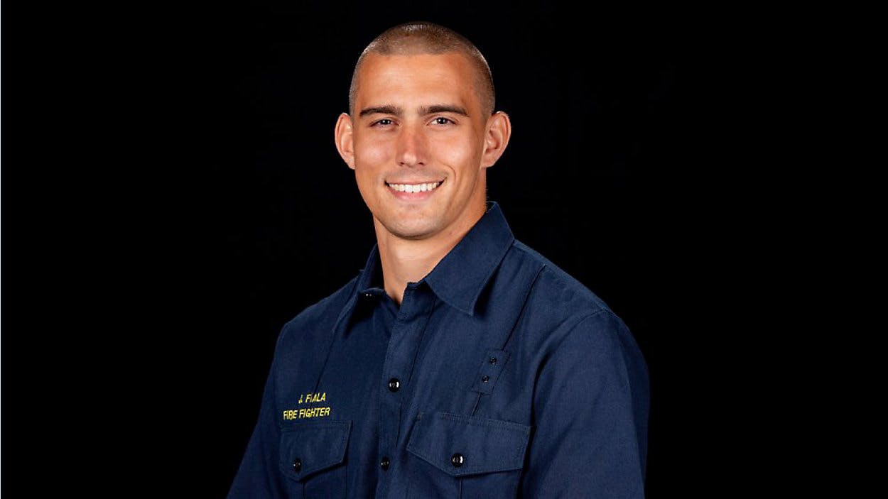 Jeffrey Fiala, a 25-year-old Honolulu firefighter, was killed in a collapse at a building fire.