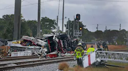 A Brightline train collided with a Delray Beach Fire Rescue ladder truck on Dec. 28.