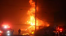 Inmates in California are working alongside firefighters battling the deadly wildfires.