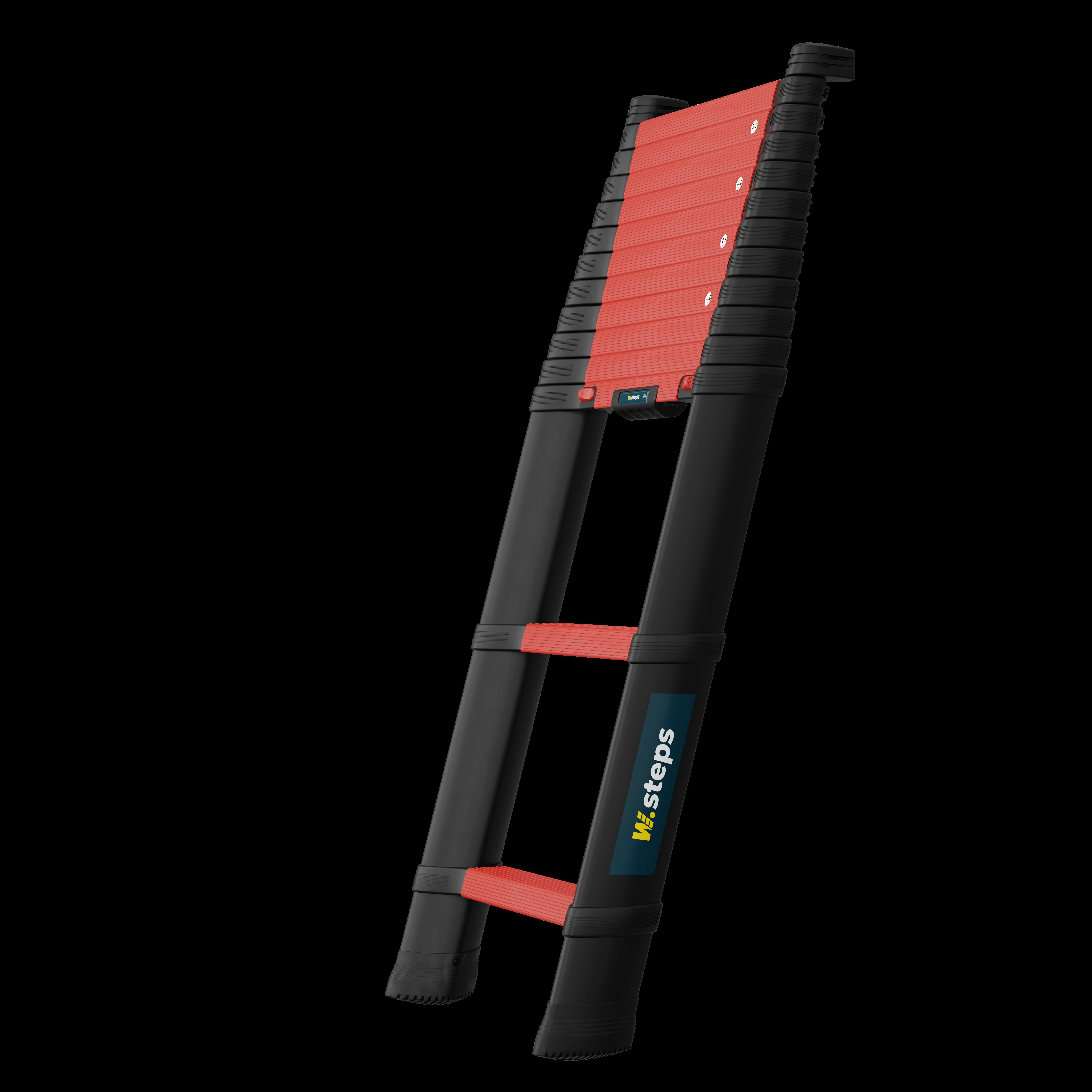 The 13.5&prime; RESCUE Line ladder folds down to 3&prime; 8,' making it easy to carry and store.