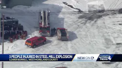 Three Injured in Explosion at plant in Lower Burrell, PA