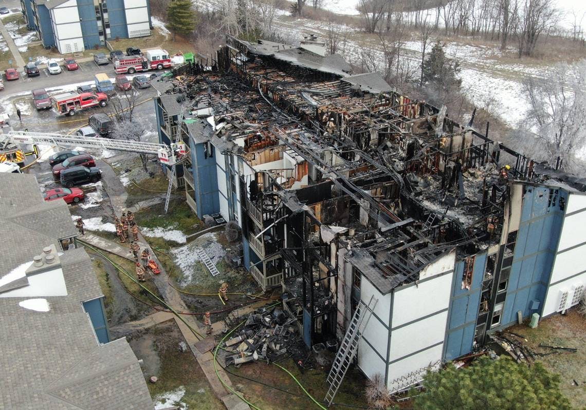 A fire that killed a family of four in Independence was blamed on a grease fire.