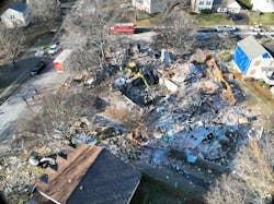 Before the explosion, two members of the LC-CFRS became trapped in the basement and sent maydays. One self-extricated, and the other was rescued by fellow members. The incident report commended the mayday training that the LC-CFRS requires of firefighters for the two members’ life being saved. Before the explosion, two members of the LC-CFRS became trapped in the basement and sent maydays. One self-extricated, and the other was rescued by fellow members. The incident report commended the mayday training that the LC-CFRS requires of firefighters for the two members’ life being saved.