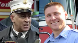FDNY Chief Anthony Saccavino, left, and Deputy Chief Brian Cordasco have admitted to receiving money for expedited inspections.