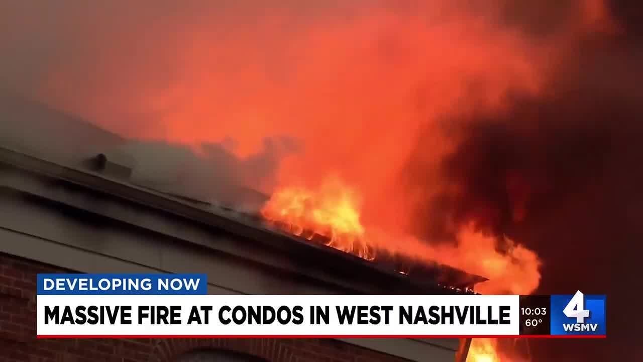 16 units displaced, building deemed total loss after West Nashville apartment fire