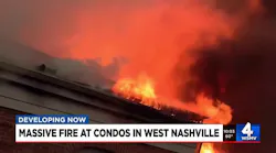 16 units displaced, building deemed total loss after West Nashville apartment fire
