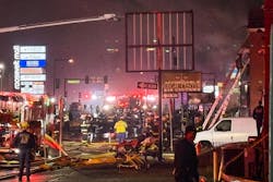 Philadelphia firefighters and police after a plane crashed near Roosevelt Mall Friday evening. Philadelphia firefighters and police after a plane crashed near Roosevelt Mall Friday evening.