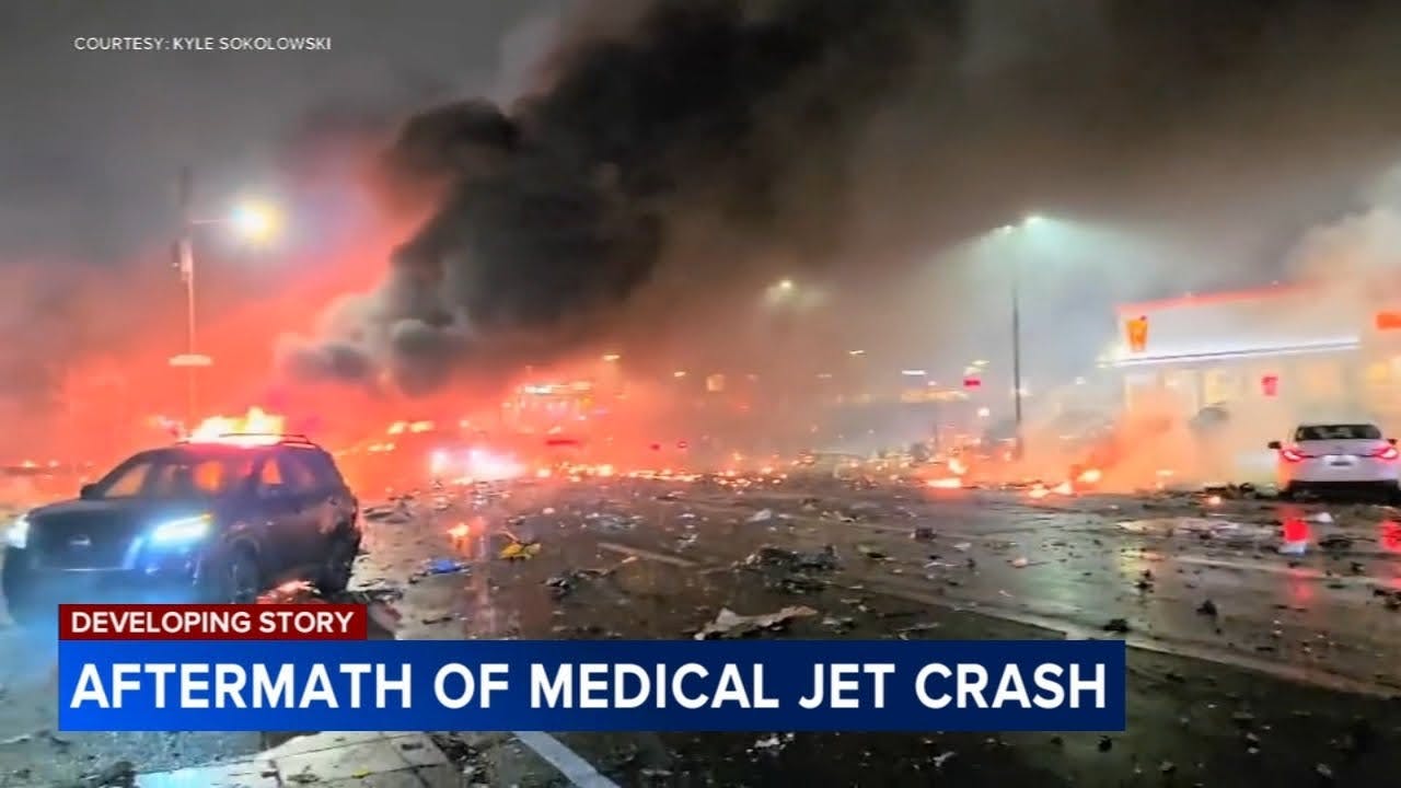 Seven Dead, Many Injured in Medical Plane Crash in Philadelphia | Firehouse