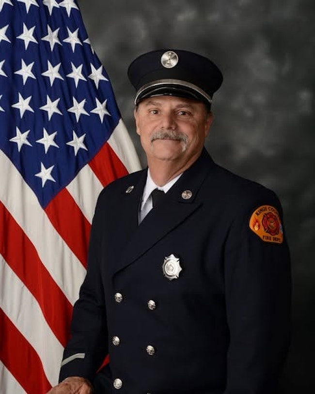 Kings County Fire Capt. Mark Eads