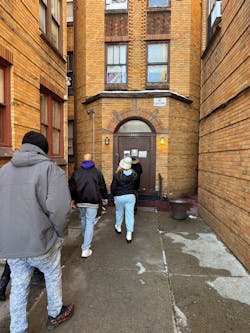 Detroit QRT members following up with an opioid overdose patient who declined transportation to a hospital after treatment by Detroit EMS. Detroit QRT members following up with an opioid overdose patient who declined transportation to a hospital after treatment by Detroit EMS.