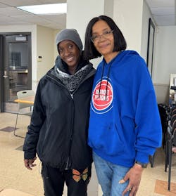 Tracie (left) stayed temporarily in a series of people’s homes until she found herself on the streets. She accepted the help of the Detroit QRT and now has a bed in a shelter. “I feel understood, supported and not judged” by members of the team, she says. Tracie (left) stayed temporarily in a series of people’s homes until she found herself on the streets. She accepted the help of the Detroit QRT and now has a bed in a shelter. “I feel understood, supported and not judged” by members of the team, she says.