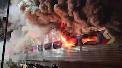 SEPTA train goes up in flames in Delaware County; roughly 350 passengers evacuated