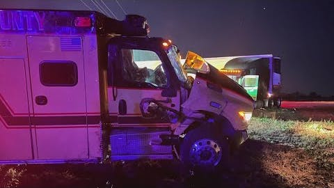 FHP: Woman dies after ambulance crashes with semi-truck in Hillsborough County
