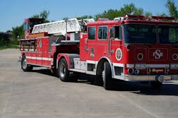 Each South Metro Fire Rescue engineer took part in more than 50 hours of driver training during all hours of the day to prepare for the delivery of their first tiller. Each South Metro Fire Rescue engineer took part in more than 50 hours of driver training during all hours of the day to prepare for the delivery of their first tiller.