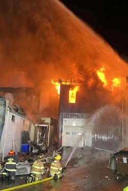 The Geneva, NY, Fire Department (GFD) responded as mutual aid to a large fire that struck multiple commercial buildings. The Geneva, NY, Fire Department (GFD) responded as mutual aid to a large fire that struck multiple commercial buildings.