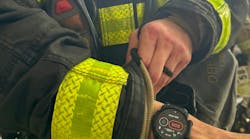 The location tracking function of Ascent Integrated Tech’s system, which is paired with Samsung’s Galaxy Watch7, doesn’t require predeployed equipment at an emergency scene. The location tracking function of Ascent Integrated Tech’s system, which is paired with Samsung’s Galaxy Watch7, doesn’t require predeployed equipment at an emergency scene.