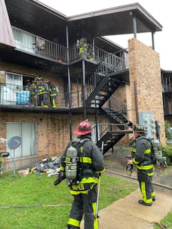 Fireground commanders’ consideration of staffing for fires at multifamily dwellings must account for a likelihood that individual apartments can differ from each other substantially in the vein of furnishings and occupants. Fireground commanders’ consideration of staffing for fires at multifamily dwellings must account for a likelihood that individual apartments can differ from each other substantially in the vein of furnishings and occupants.