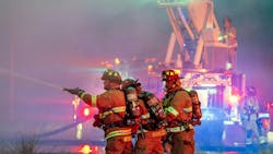 Among the many duties of an Incident Safety Officer at a scene, they must monitor structural instability and fire progression to ensure the safety of firefighters operating around the incident. Among the many duties of an Incident Safety Officer at a scene, they must monitor structural instability and fire progression to ensure the safety of firefighters operating around the incident.