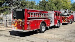 As the engine company culture renaissance continues, departments are returning to a traditional high-side/low-side body configuration with curbside portable ladders. As the engine company culture renaissance continues, departments are returning to a traditional high-side/low-side body configuration with curbside portable ladders.
