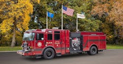 The first Pierce Volterra Electric Pumper production unit ordered is now in service with the City of Madison Fire Department in Wisconsin. The first Pierce Volterra Electric Pumper production unit ordered is now in service with the City of Madison Fire Department in Wisconsin.