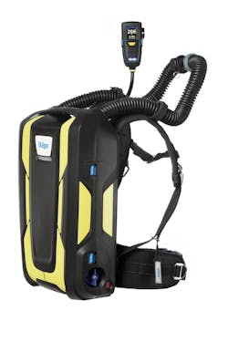 The ProAir by Dräger is a positive-pressure closed-circuit breathing apparatus that combines uncompromising safety with the highest level of breathing and carrying comfort for up to four hours. The ProAir by Dräger is a positive-pressure closed-circuit breathing apparatus that combines uncompromising safety with the highest level of breathing and carrying comfort for up to four hours.