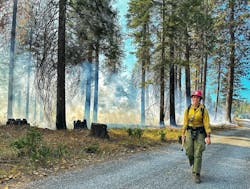 Kaleena Lynde is among a generation of women firefighters who developed cancer before streamlined federal coverage for workers’ compensation claims existed. Kaleena Lynde is among a generation of women firefighters who developed cancer before streamlined federal coverage for workers’ compensation claims existed.