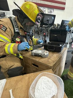 Consideration of a substance based on its vapor pressure, vapor density, flammability, toxicity, corrosivity, miscibility and solubility is useful for forming a picture of a hazmat incident and how to solve it, even before arriving at the scene, but meters and other sampling devices must be used to confirm or rule out a theory. Consideration of a substance based on its vapor pressure, vapor density, flammability, toxicity, corrosivity, miscibility and solubility is useful for forming a picture of a hazmat incident and how to solve it, even before arriving at the scene, but meters and other sampling devices must be used to confirm or rule out a theory.