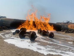 The flash point of a substance is the first temperature at which the vapors that are produced by a flammable liquid are sufficient to produce the necessary quantity of flammable gases to reach the substance’s lower explosive limit. The flash point of a substance is the first temperature at which the vapors that are produced by a flammable liquid are sufficient to produce the necessary quantity of flammable gases to reach the substance’s lower explosive limit.