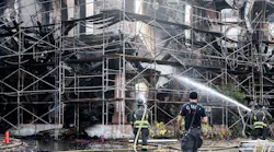 Chico firefighters battled the Bidwell Mansion fire last December.