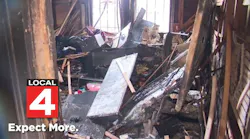 Quick-acting firefighters rescue elderly man trapped inside house fire on Detroit’s west side