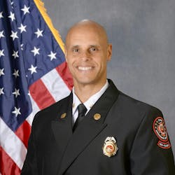 Michael Cunningham, a 20-year veteran of Cobb County Fire Department, is the department's seventh fire chief. Michael Cunningham, a 20-year veteran of Cobb County Fire Department, is the department's seventh fire chief.