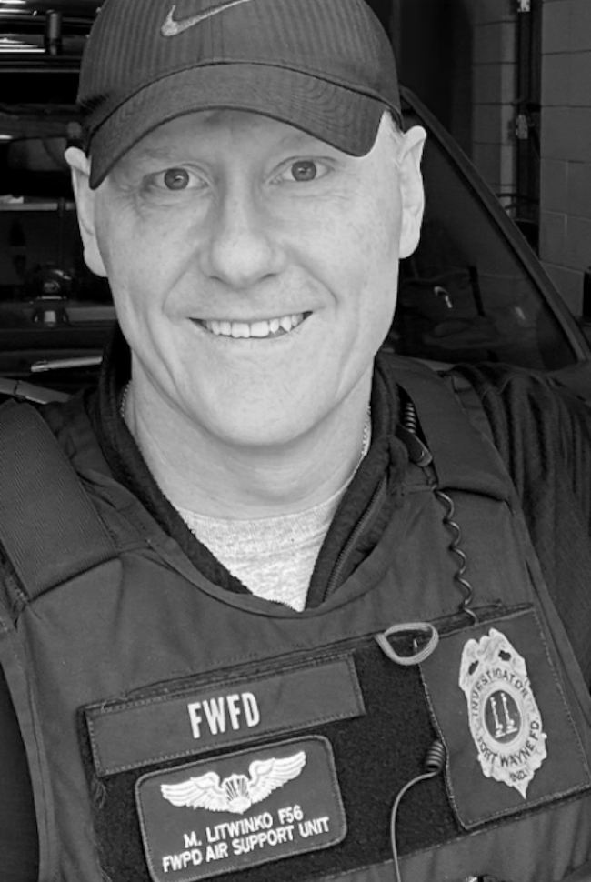 fire department EMS Mark Litwinko Fort Wayne Indiana Fire Department