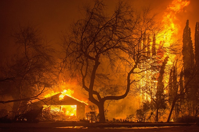 wildland firefighting Eaton Fire