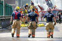 Lowering the retirement age from 53 to 50 would help departments retain firefighters. Lowering the retirement age from 53 to 50 would help departments retain firefighters.