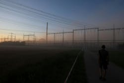 The reactor of the decommissioned nuclear power plant can be seen behind a cloud of dust after the cooling towers were blown up. Eleven workers have been injured in a fire during demolition work at a decommissioned nuclear power plant in southern Germany, police said on Wednesday The reactor of the decommissioned nuclear power plant can be seen behind a cloud of dust after the cooling towers were blown up. Eleven workers have been injured in a fire during demolition work at a decommissioned nuclear power plant in southern Germany, police said on Wednesday