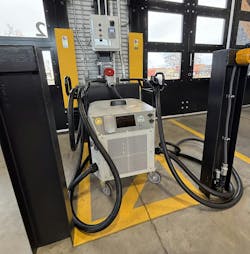 BFR’s Station 1 was upfitted for the RTX with the installation of a Power Innovations charger. BFR’s Station 1 was upfitted for the RTX with the installation of a Power Innovations charger.