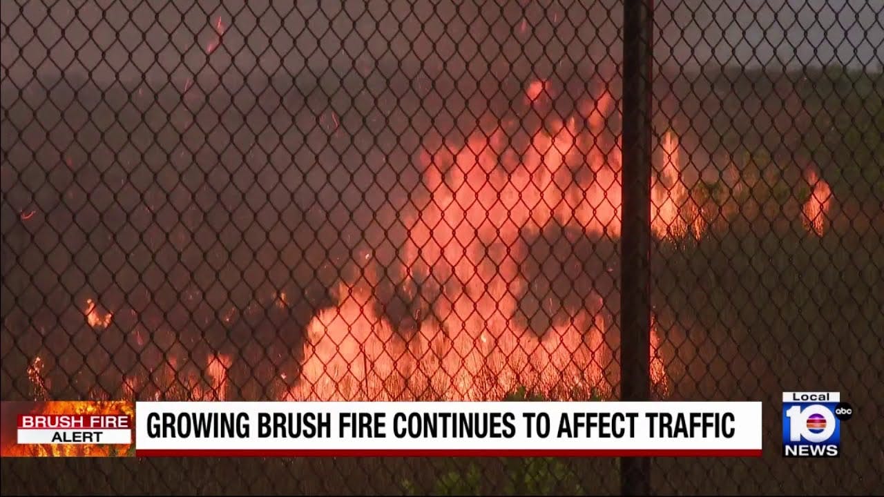 Brush Fire in Miami-Dade Spreads to 24K Acres | Firehouse