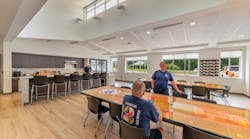 Comfortable and functional living spaces in volunteer fire stations can serve to transform a department’s recruitment and retention efforts. Comfortable and functional living spaces in volunteer fire stations can serve to transform a department’s recruitment and retention efforts.